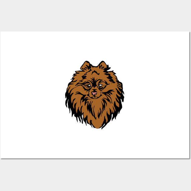 Dwarf spitz Wall Art by Noamdelf06